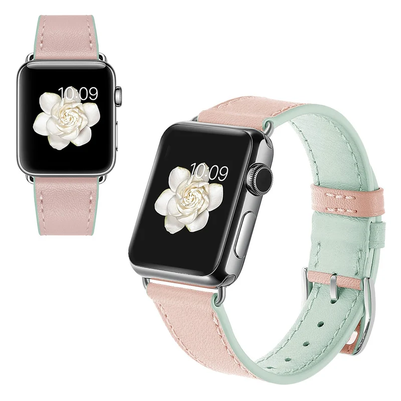 Apple Watch Series 5 40mm / Apple Watch 40mm Echtes Leder armband