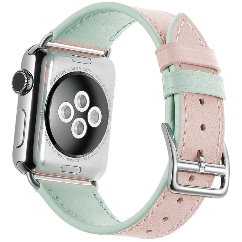 Apple Watch Series 5 40mm / Apple Watch 40mm Echtes Leder armband