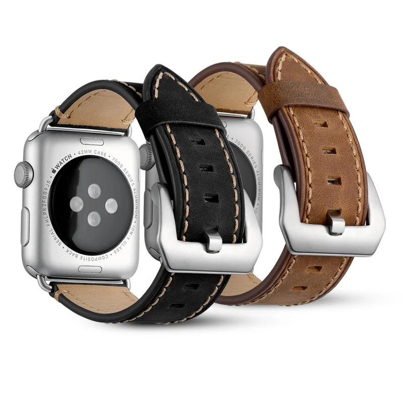 Apple Watch Series 5 40mm / Apple Watch 40mm Echtes Leder armband