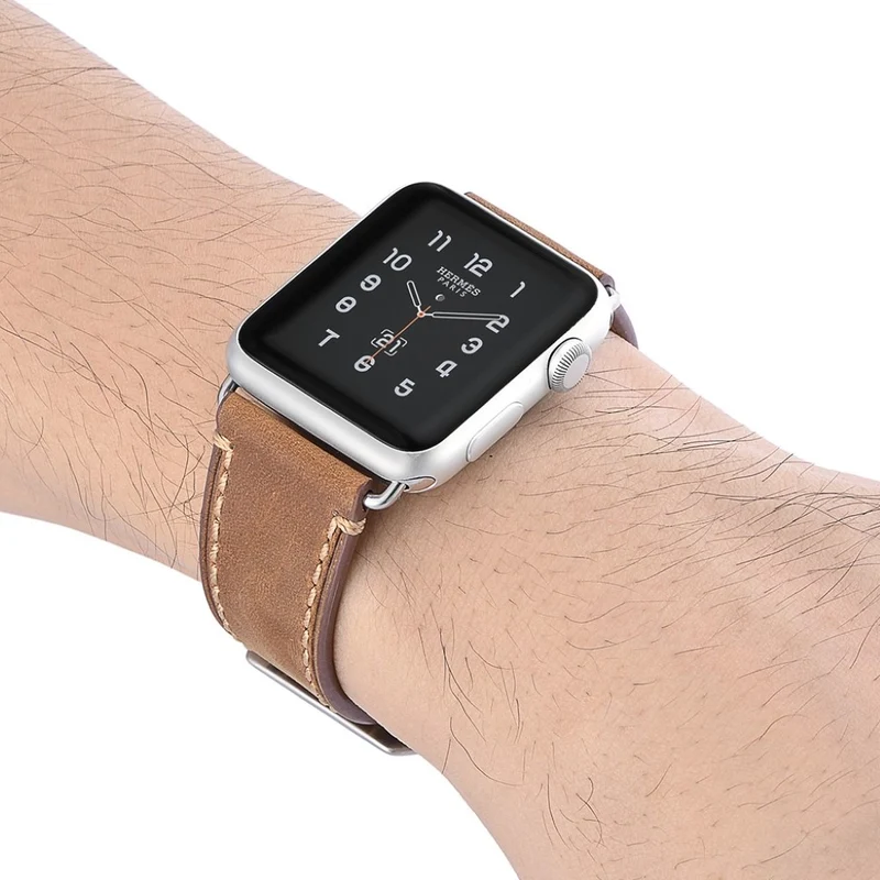 Apple Watch Series 5 40mm / Apple Watch 40mm Echtes Leder armband
