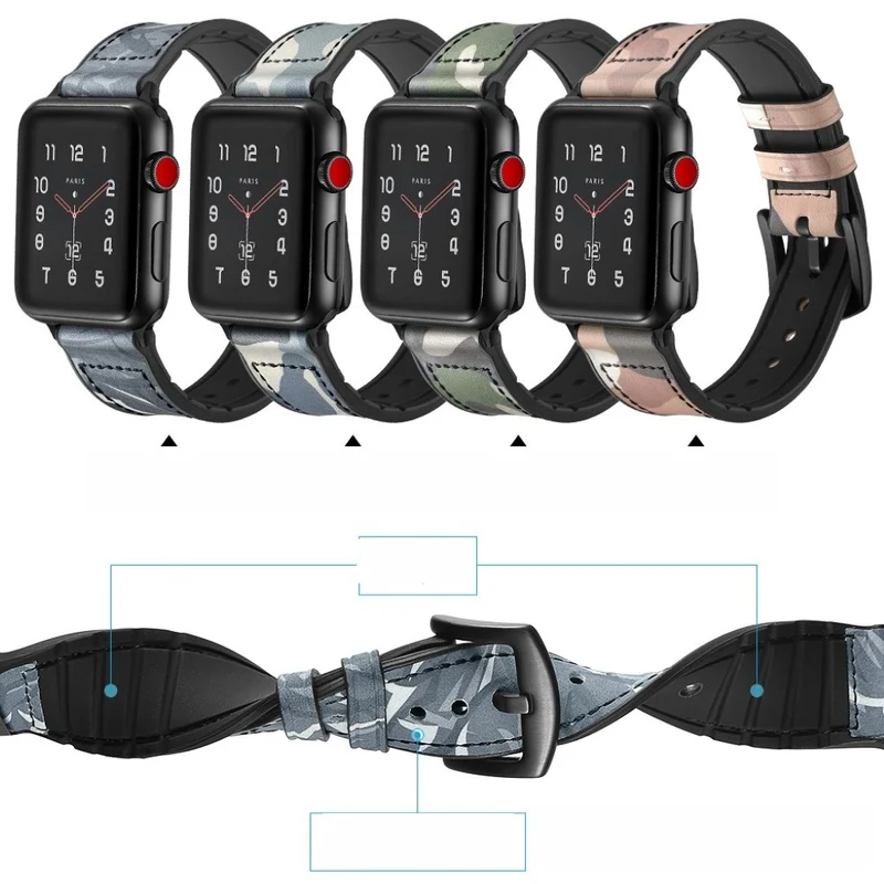 Apple Watch Series 5 40mm / Apple Watch 40mm Echtes Leder armband