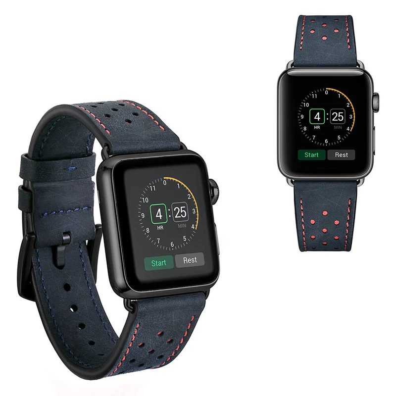 Apple Watch Series 5 40mm / Apple Watch 40mm Echtes Leder armband