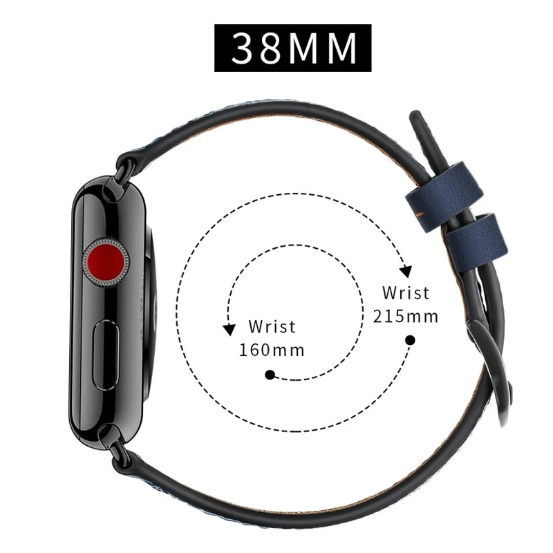 Apple Watch Series 5 40mm / Apple Watch 40mm Echtes Leder armband