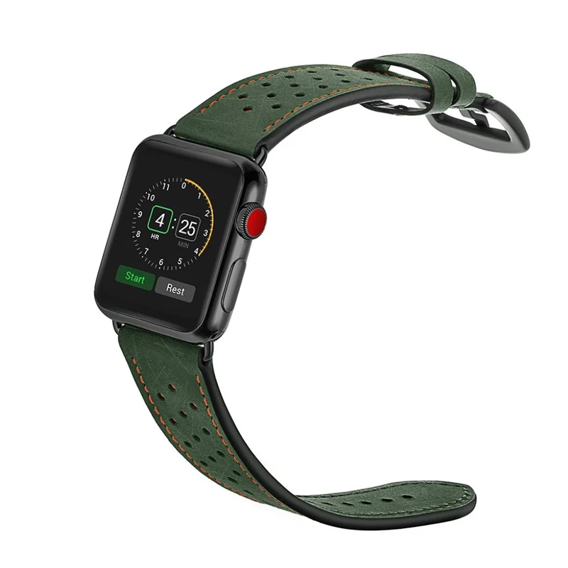 Apple Watch Series 5 40mm / Apple Watch 40mm Echtes Leder armband