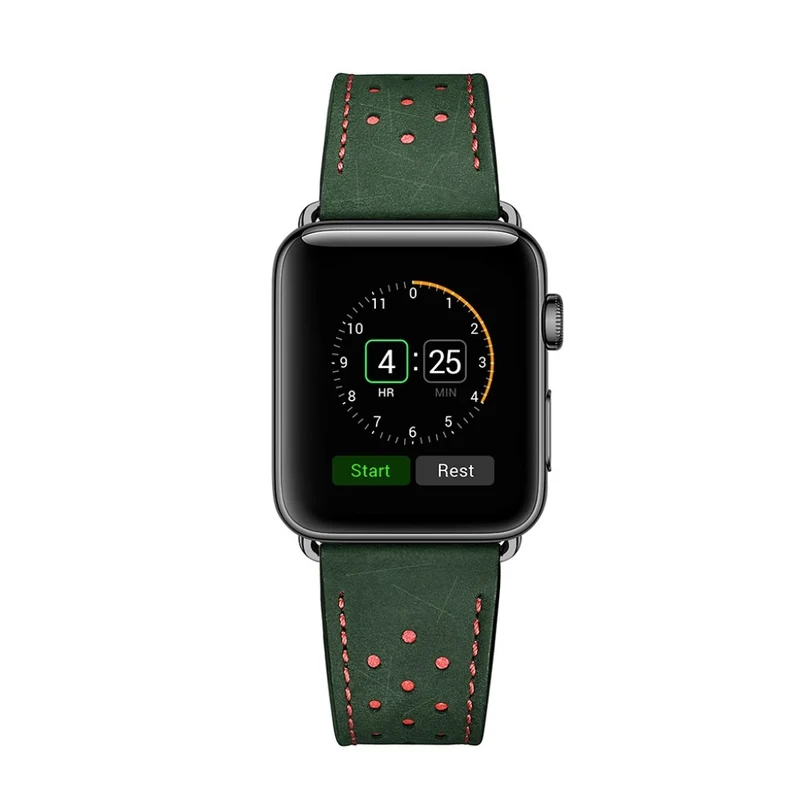 Apple Watch Series 5 40mm / Apple Watch 40mm Echtes Leder armband