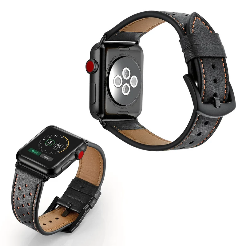 Apple Watch Series 5 40mm / Apple Watch 40mm Echtes Leder armband