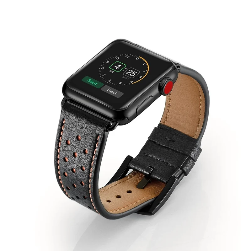 Apple Watch Series 5 40mm / Apple Watch 40mm Echtes Leder armband