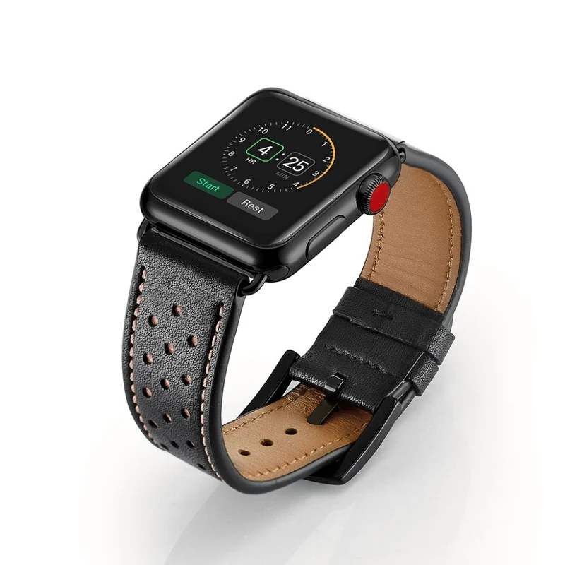 Apple Watch Series 5 40mm / Apple Watch 40mm Echtes Leder armband