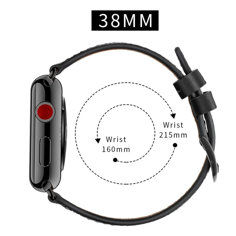 Apple Watch Series 5 40mm / Apple Watch 40mm Echtes Leder armband