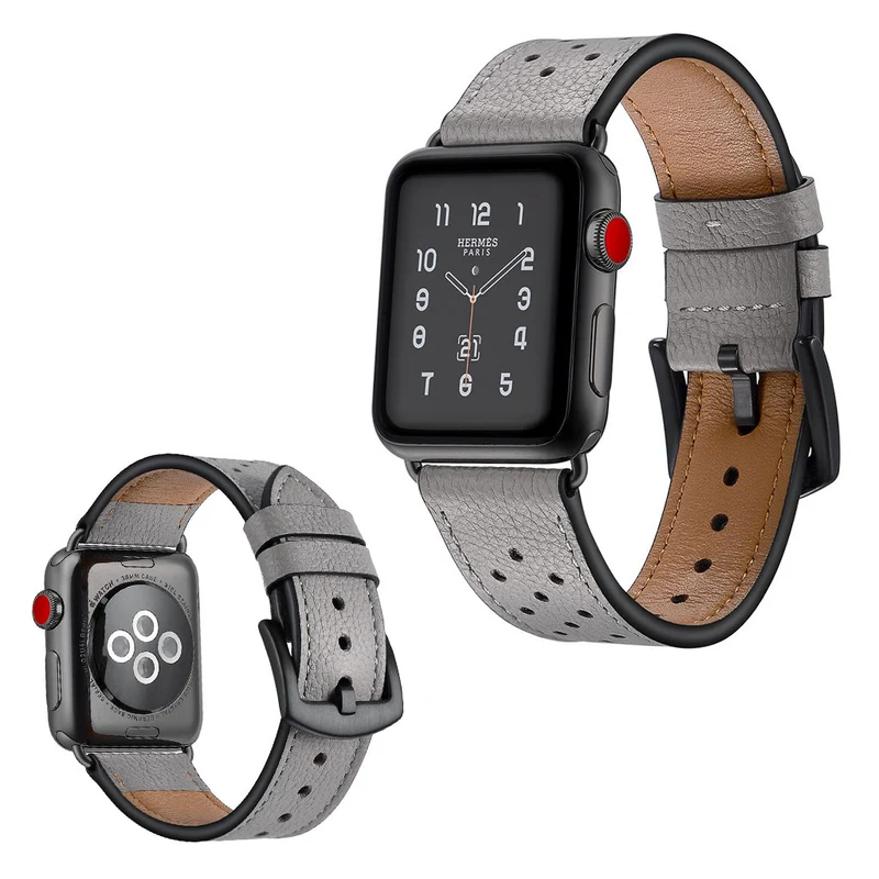 Apple Watch Series 5 40mm / Apple Watch 40mm Echtes Leder armband