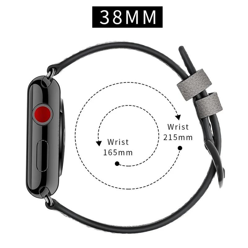 Apple Watch Series 5 40mm / Apple Watch 40mm Echtes Leder armband