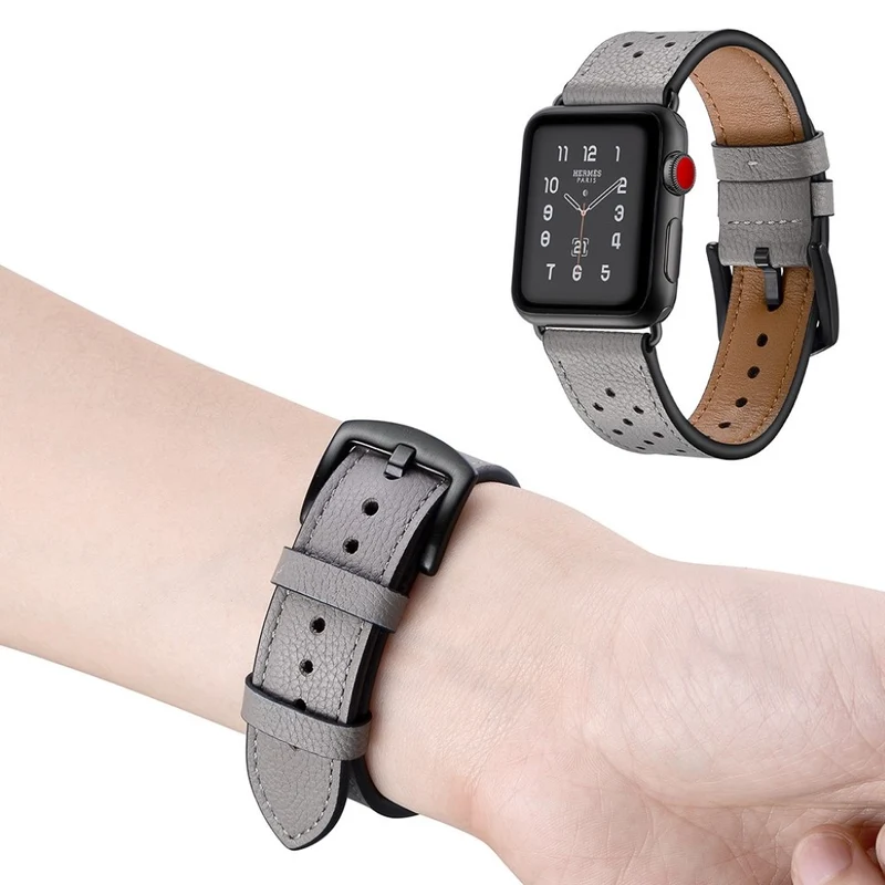 Apple Watch Series 5 40mm / Apple Watch 40mm Echtes Leder armband