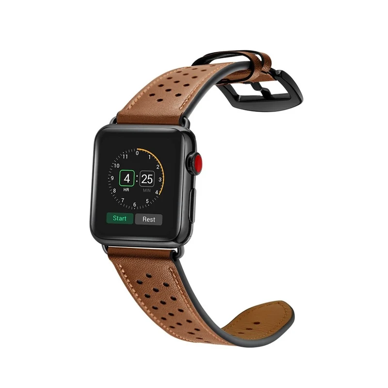 Apple Watch Series 5 40mm / Apple Watch 40mm Echtes Leder armband
