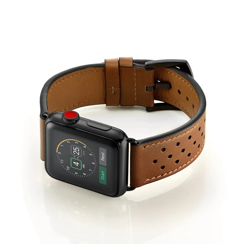 Apple Watch Series 5 40mm / Apple Watch 40mm Echtes Leder armband