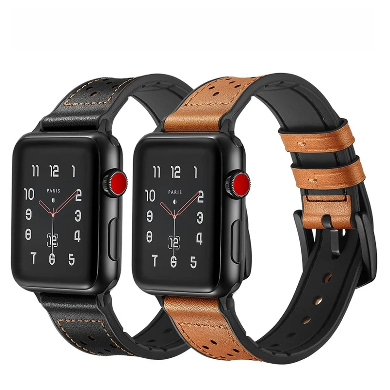 Apple Watch Series 5 40mm / Apple Watch 40mm Echtes Leder armband