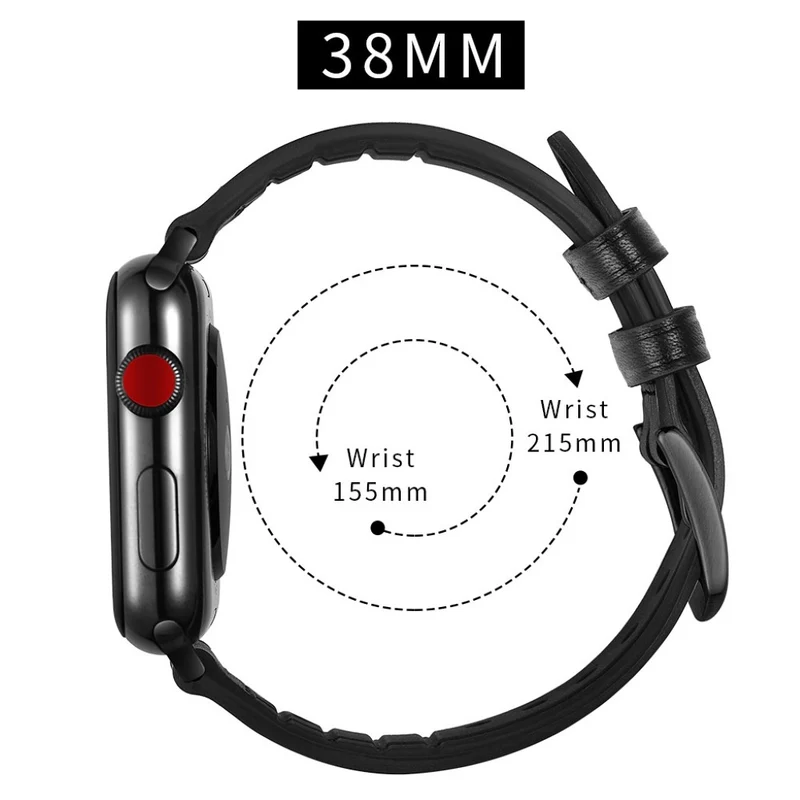 Apple Watch Series 5 40mm / Apple Watch 40mm Echtes Leder armband