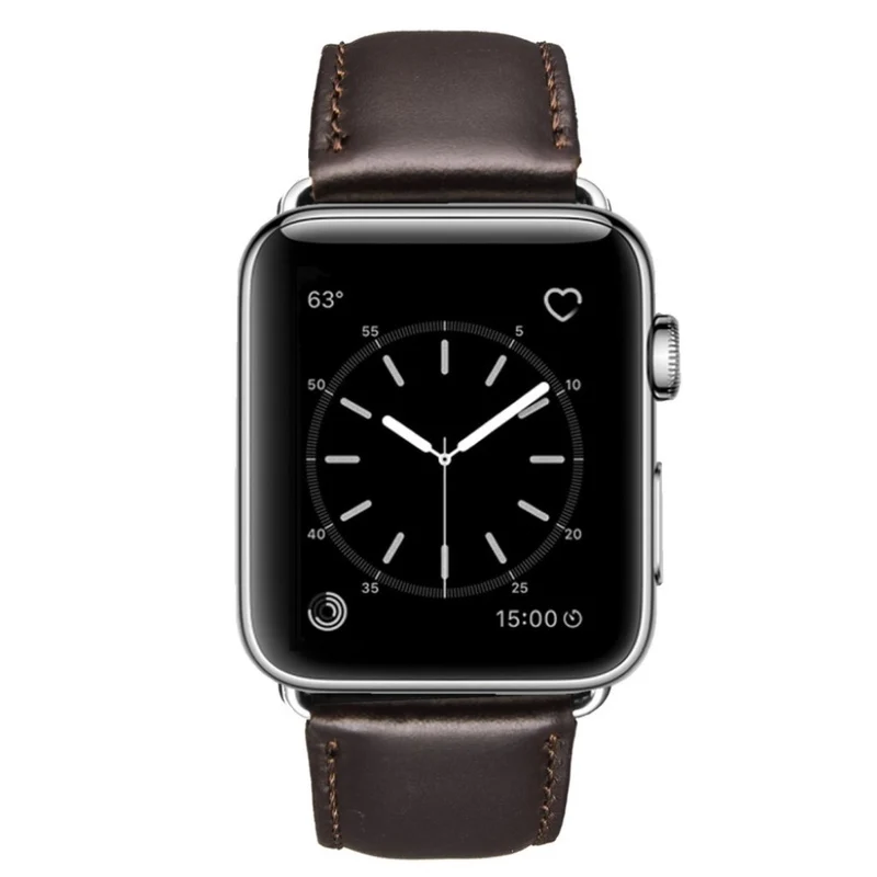 Süß Apple Watch Series 4 44mm Echtes Leder armband