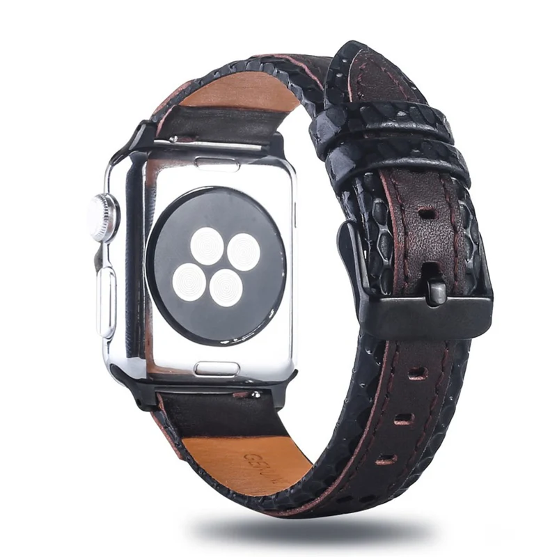 Süß Apple Watch Series 4 44mm Echtes Leder armband
