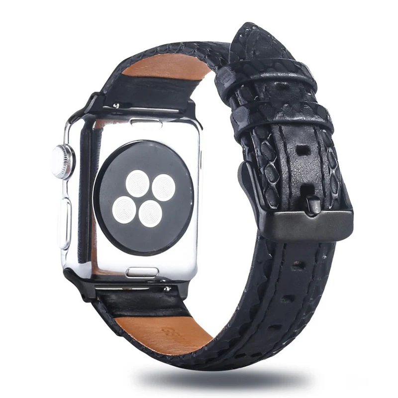Süß Apple Watch Series 4 44mm Echtes Leder armband