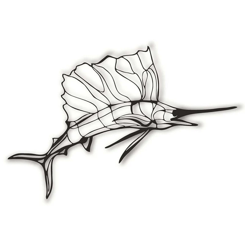 Metal Shark Wandkunst