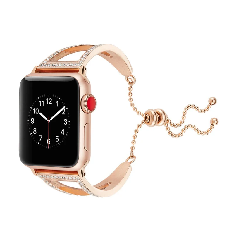 Exquisit Apple Watch Series 4 44mm Metall armband