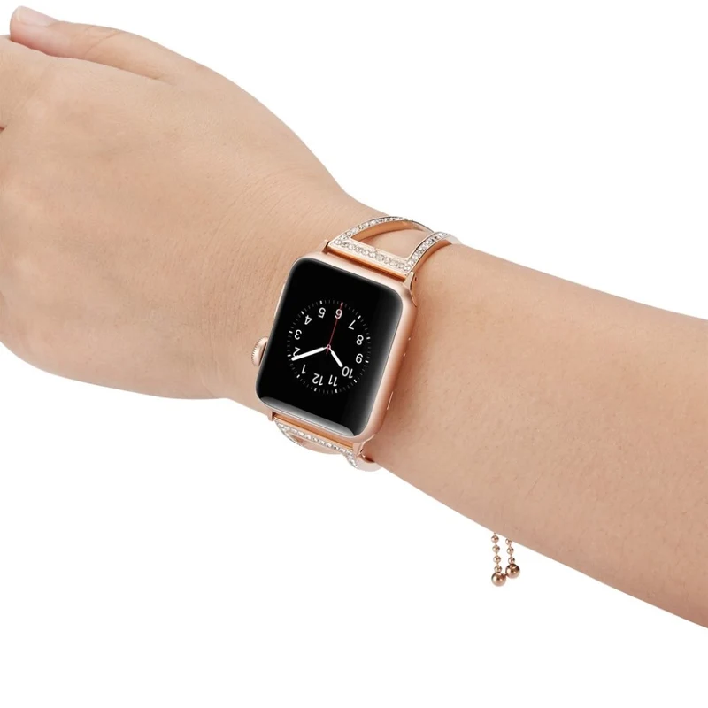 Exquisit Apple Watch Series 4 44mm Metall armband