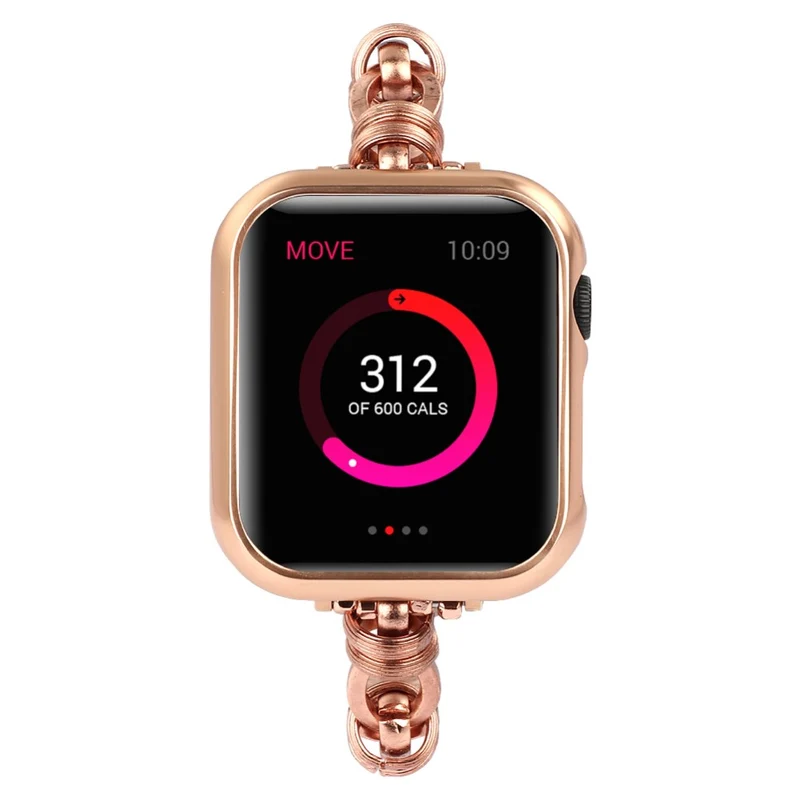 Super stylisch Apple Watch Series 7 41mm Metall armband