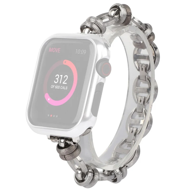 Super stylisch Apple Watch Series 7 41mm Metall armband