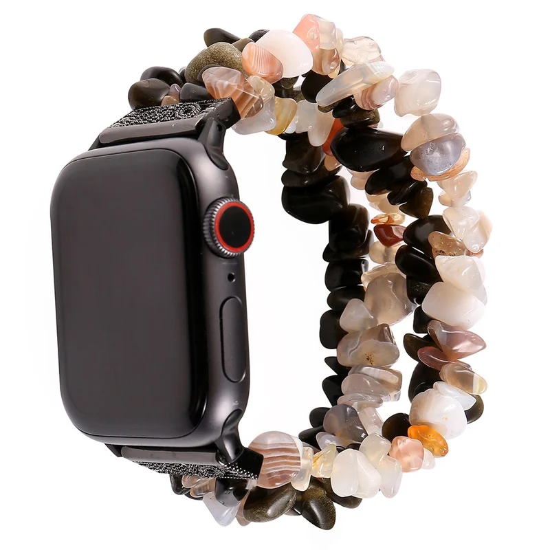 Unglaublich bequem Apple Watch Series 7 41mm Stein armband