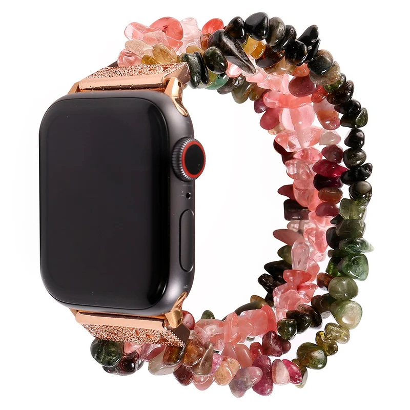 Unglaublich bequem Apple Watch Series 7 41mm Stein armband