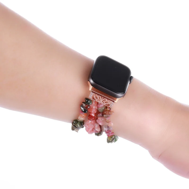 Unglaublich bequem Apple Watch Series 7 41mm Stein armband