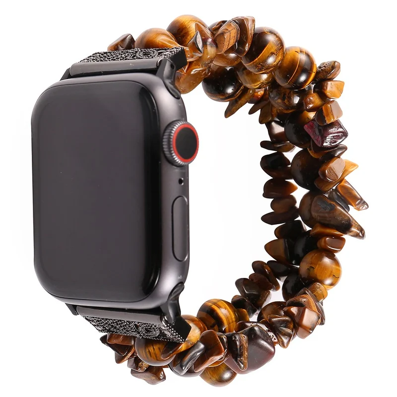 Unglaublich bequem Apple Watch Series 7 41mm Stein armband