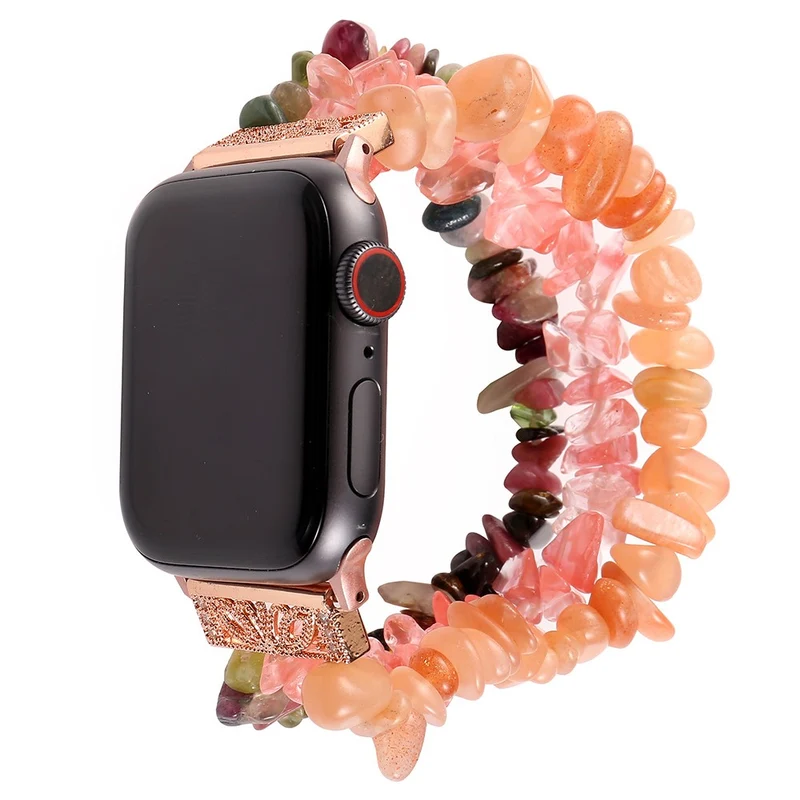 Unglaublich bequem Apple Watch Series 7 41mm Stein armband