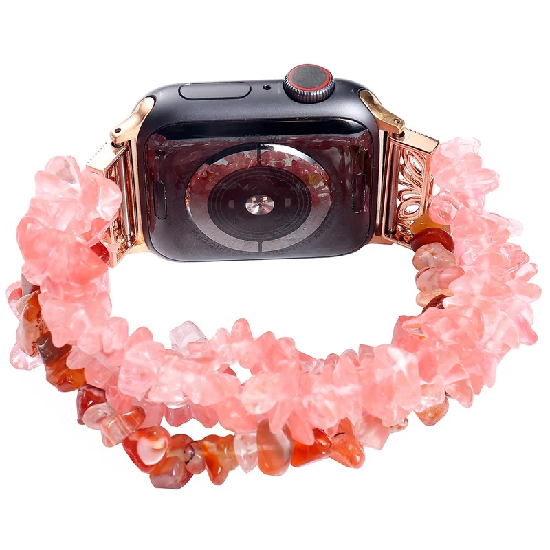 Unglaublich bequem Apple Watch Series 7 41mm Stein armband