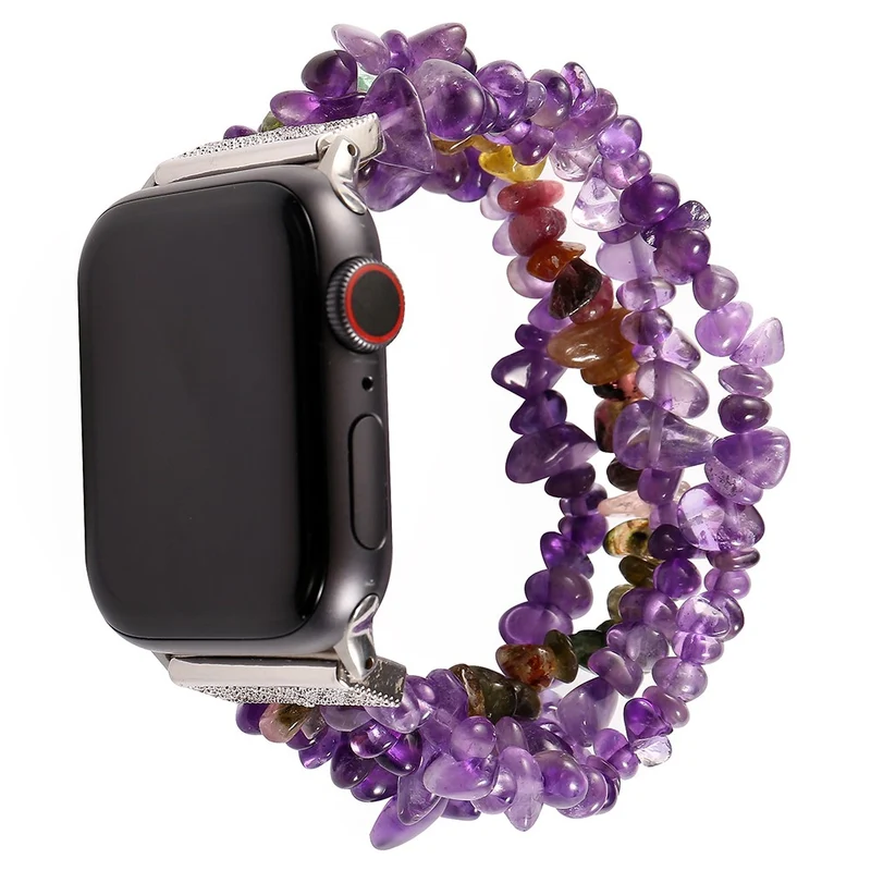 Unglaublich bequem Apple Watch Series 7 41mm Stein armband
