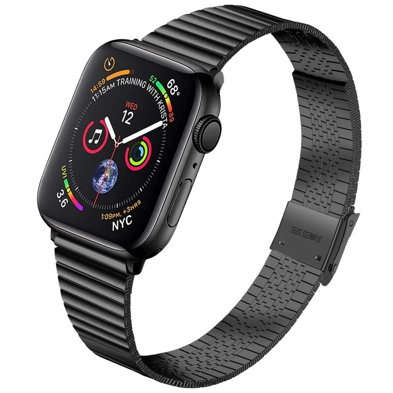 Mega haltbar Apple Watch Series 7 41mm Metall armband