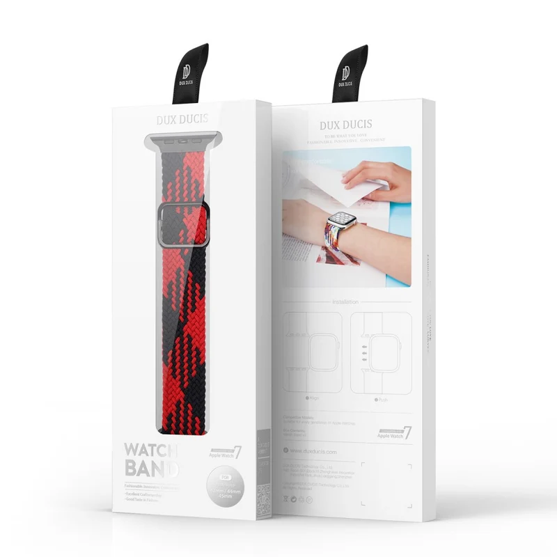 Großartig Apple Watch Series 7 41mm Textil / Nylon armband