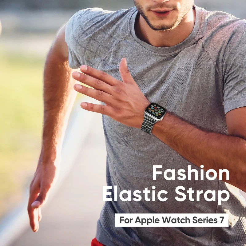 Großartig Apple Watch Series 7 41mm Textil / Nylon armband