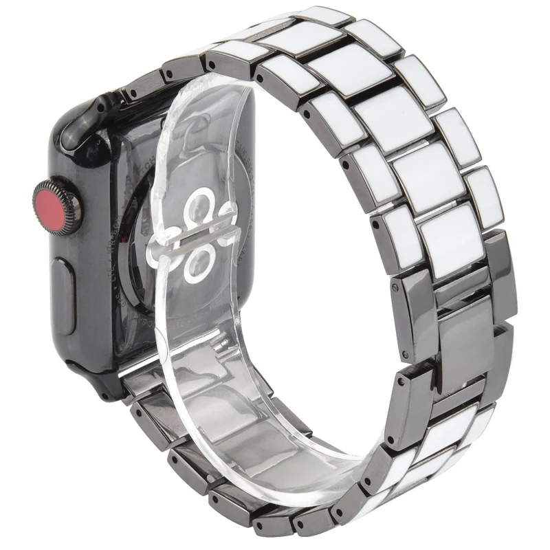 Sehr reizvoll Apple Watch Series 7 41mm Metall armband