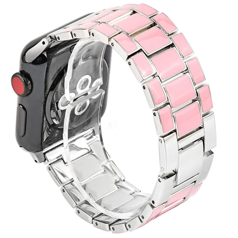 Sehr reizvoll Apple Watch Series 7 41mm Metall armband