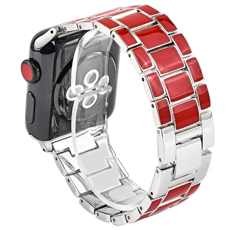 Sehr reizvoll Apple Watch Series 7 41mm Metall armband