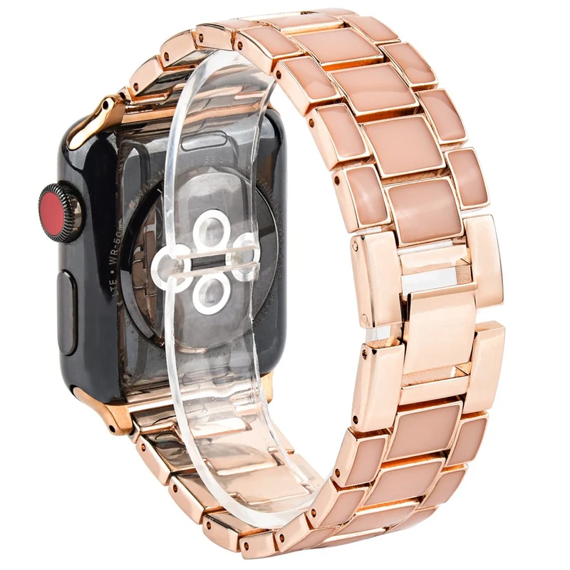 Sehr reizvoll Apple Watch Series 7 41mm Metall armband