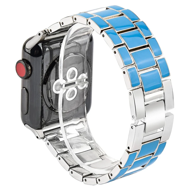 Sehr reizvoll Apple Watch Series 7 41mm Metall armband