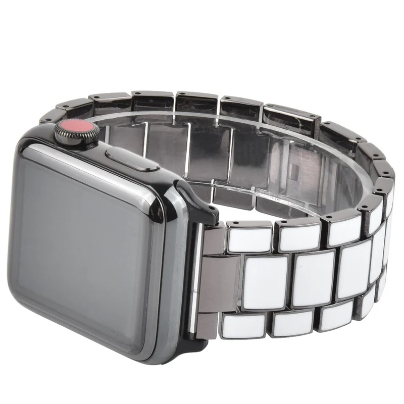 Sehr reizvoll Apple Watch Series 7 41mm Metall armband