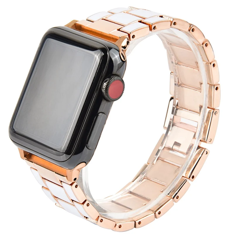 Sehr reizvoll Apple Watch Series 7 41mm Metall armband
