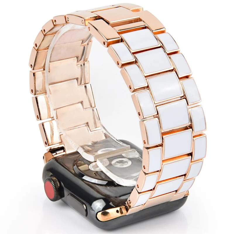 Sehr reizvoll Apple Watch Series 7 41mm Metall armband