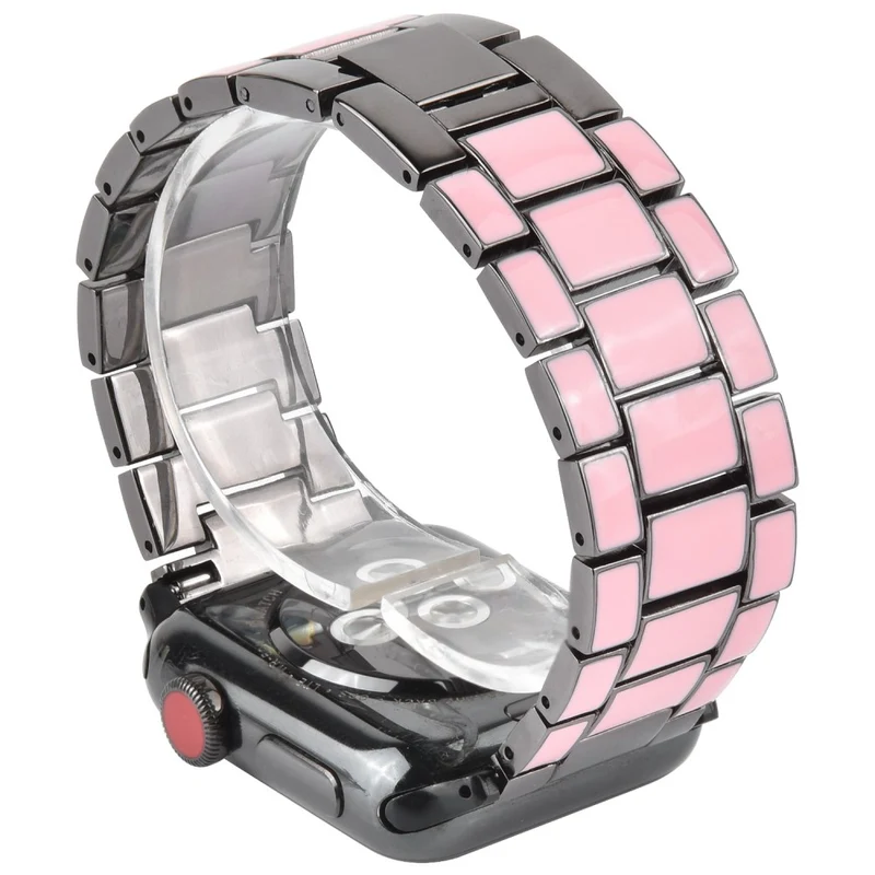 Sehr reizvoll Apple Watch Series 7 41mm Metall armband