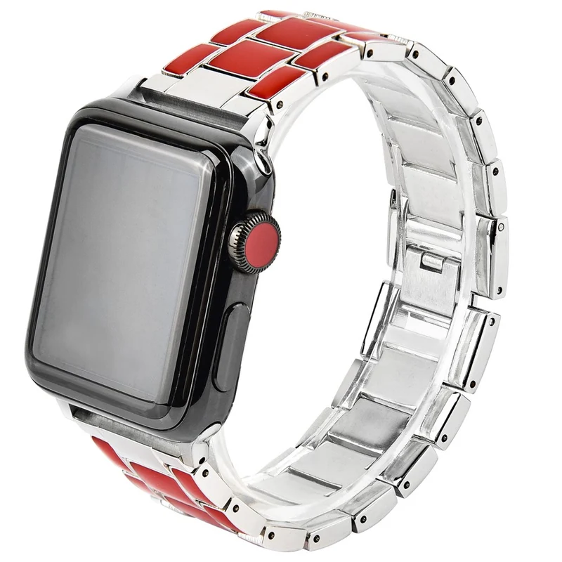 Sehr reizvoll Apple Watch Series 7 41mm Metall armband