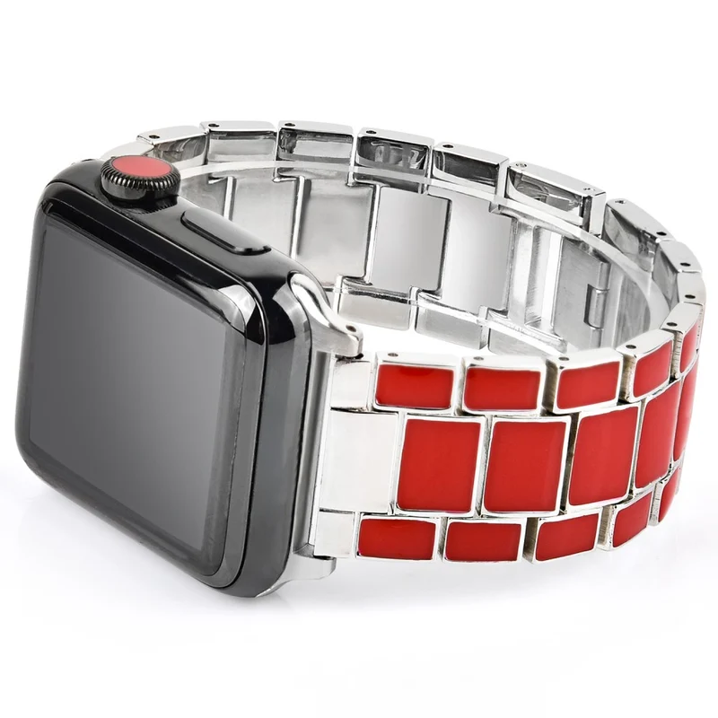 Sehr reizvoll Apple Watch Series 7 41mm Metall armband