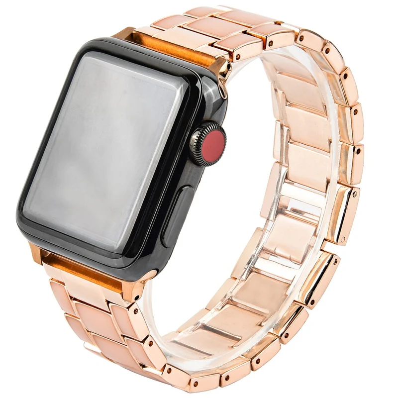 Sehr reizvoll Apple Watch Series 7 41mm Metall armband